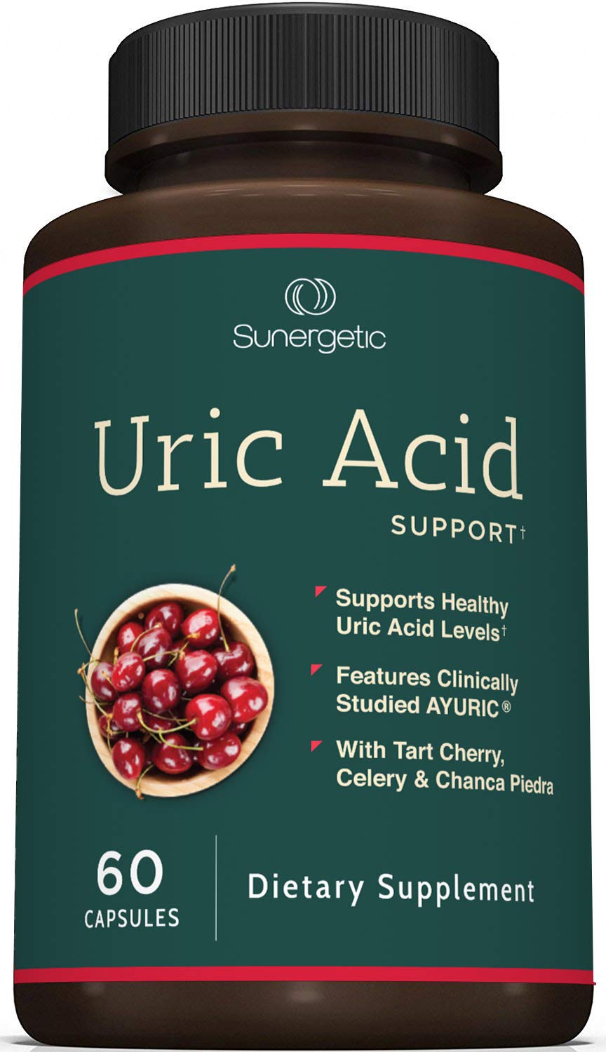 Sunergetic Uric Acid Support – Cleanse & Kidney Health (60 Capsules)