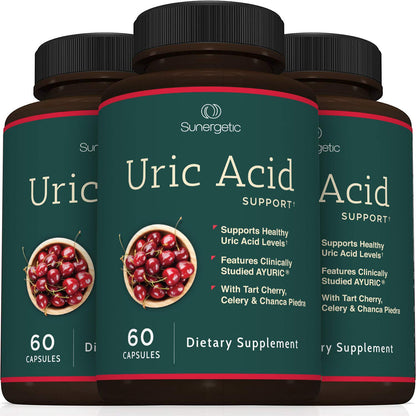 Sunergetic Uric Acid Support – Cleanse & Kidney Health (60 Capsules)