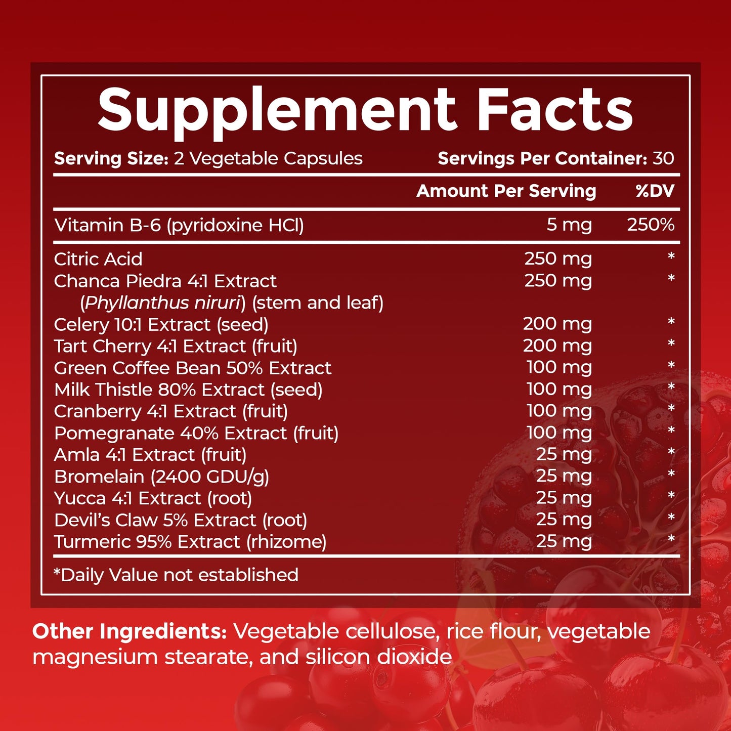 URIC GO Uric Acid Cleanse – Uric Acid Support Supplement | 60 Vegan Capsules