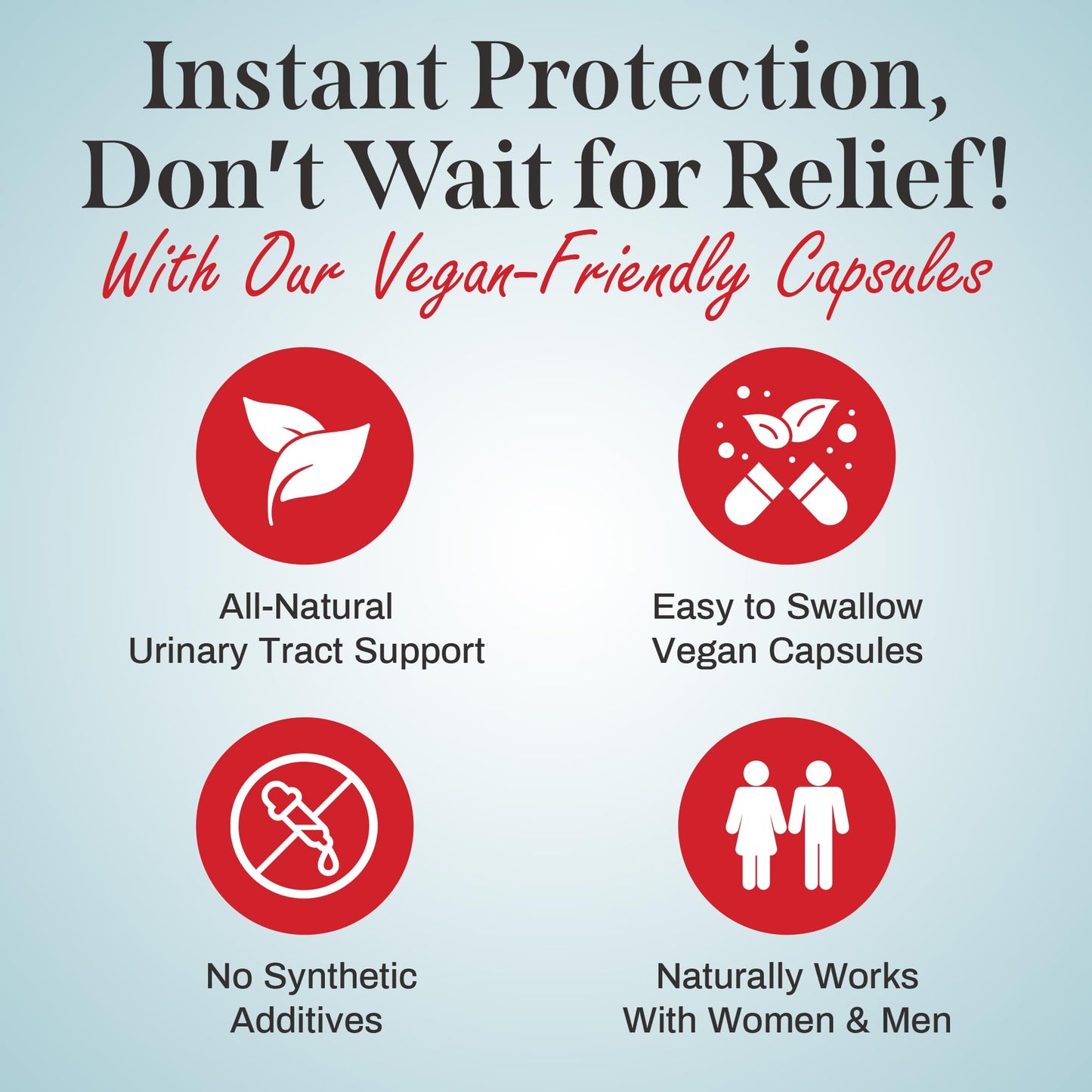Uriexo Double Action Capsules – Cranberry & D-Mannose for Urinary Health (30 Days)