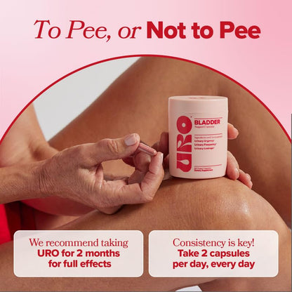 O Positiv URO Bladder Control – Urinary Urgency, Frequency & Leakage | 30 Servings