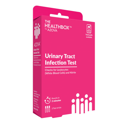 Urinary Health Test Strips – At-Home Wellness Kit for Men, Women & Children | 2-Minute Results | Non-Invasive | 3 Tests | HSA/FSA Eligible by AZOVA