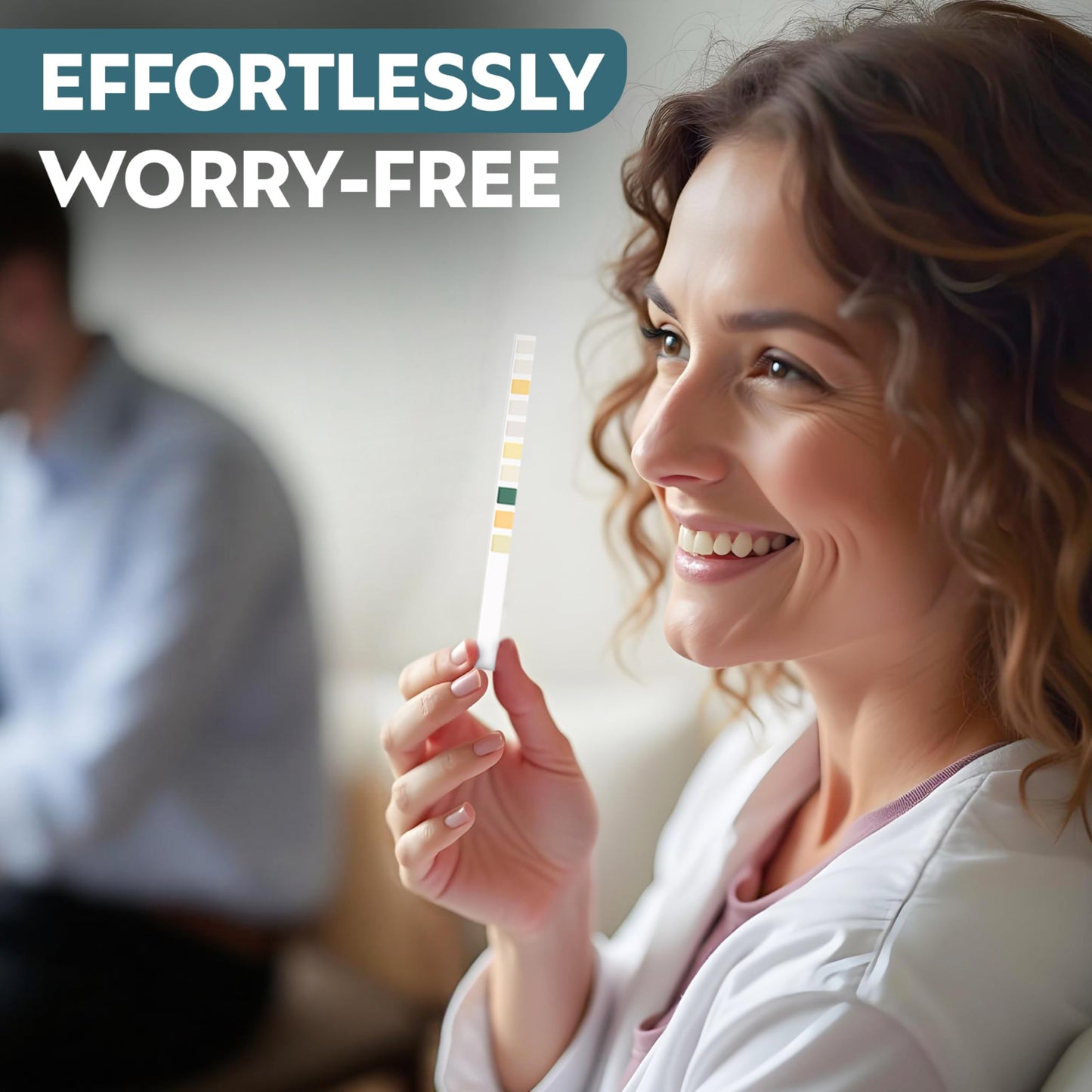 One Step 10A Urine Test Strips, 100 Strip Tub, 10 in 1 Parameters, Testing Strips for use by Men & Women, UTI Infection, Urinalysis pH, Nitrite, Leukocytes and More, Easy Read Results