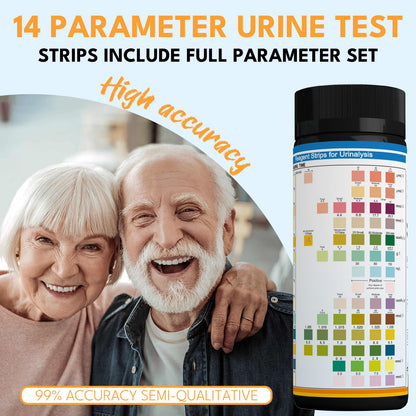 URS Urinalysis Test Strips – Leukocytes & Nitrites (UTI), OTC, 120 Strips