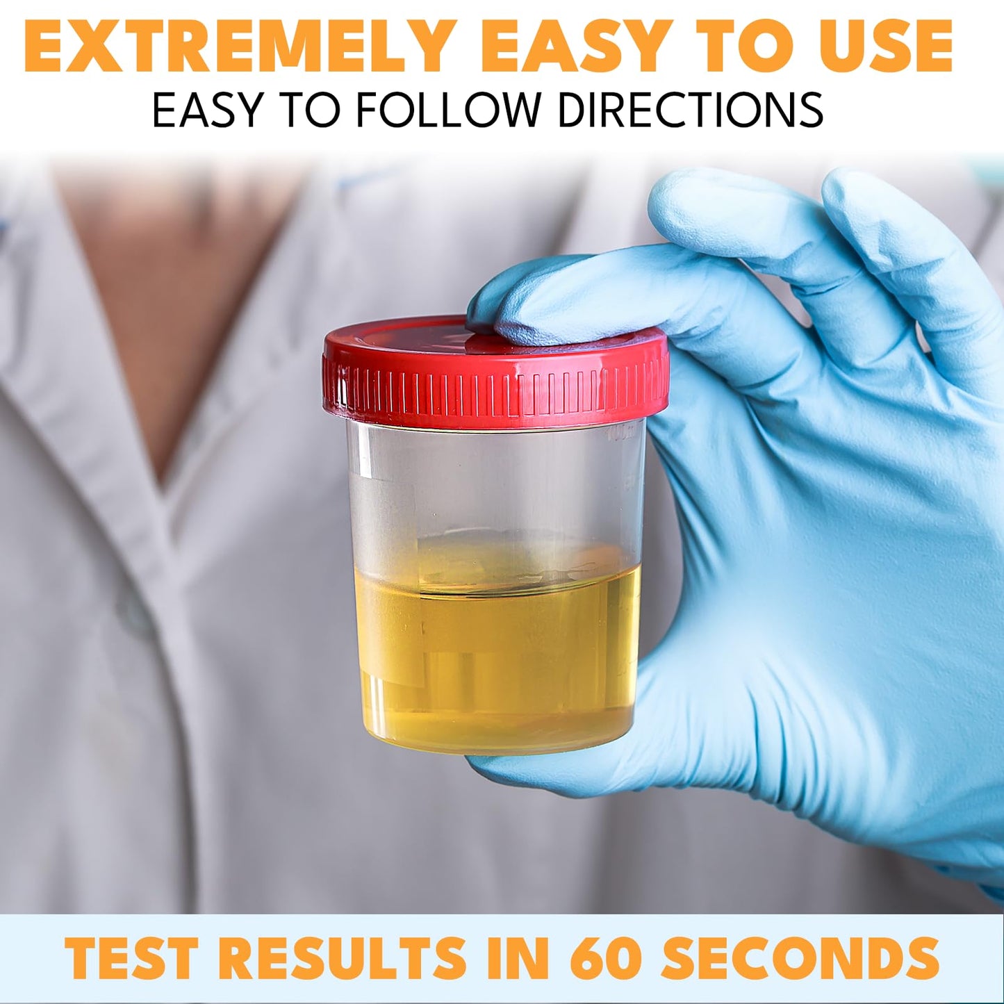 URS Urinalysis Test Strips – Leukocytes & Nitrites (UTI), OTC, 120 Strips