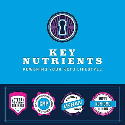 KEY NUTRIENTS Multivitamin Electrolytes Powder No Sugar – Blue Raspberry Hydration | Made in USA