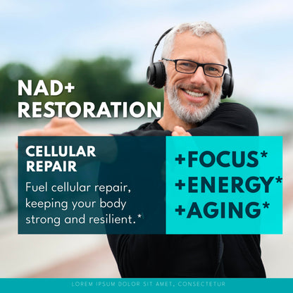 NAD+ Liposomal Resveratrol with Astaxanthin – 120 Count