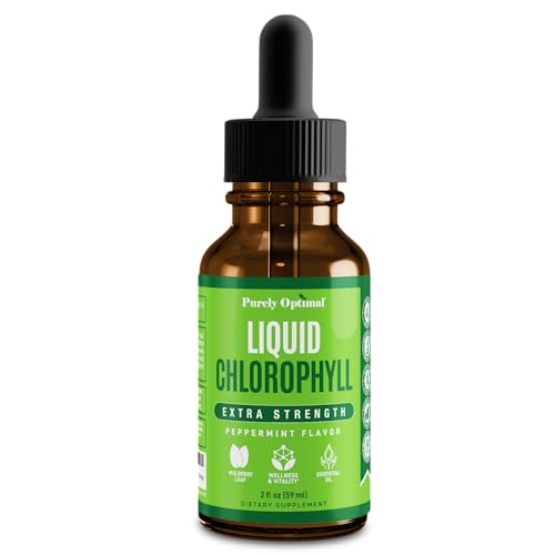 Premium Chlorophyll Liquid Drops - 118 Servings, 100% Natural & Gluten Free | Non-GMO, USA Made