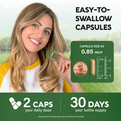 PQQ 40 mg with CoQ10 – Mitochondrial Biogenesis & Energy | 60 Capsules | USA Made