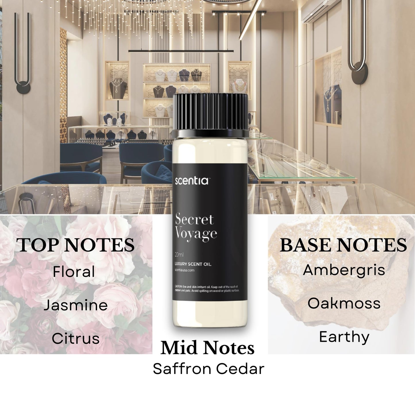 Perfume-Inspired Essential Oil Set – 3×20ml Diffuser Oils