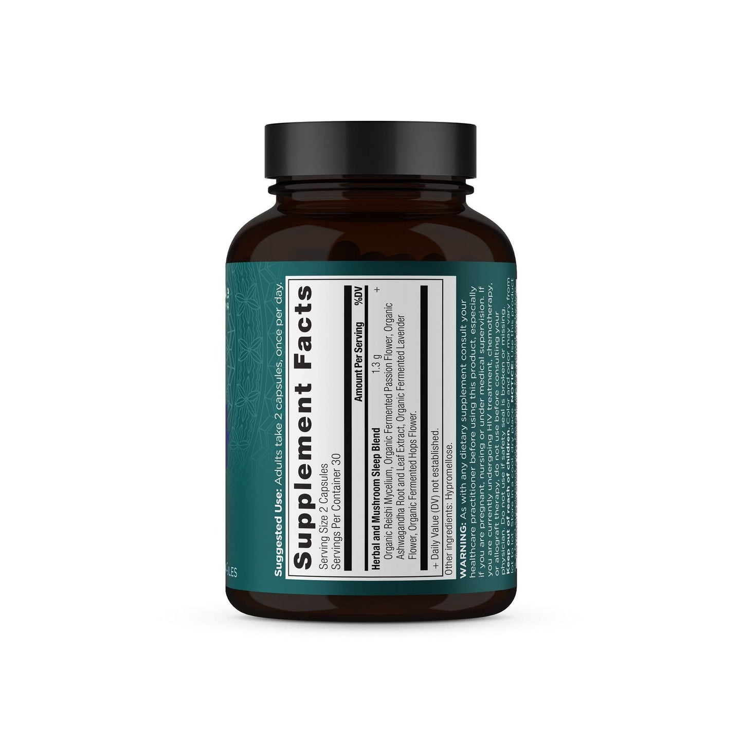 Ancient Nutrition Ashwagandha Sleep Support – Stress & Sleep, 60 Capsules | Gluten Free, Keto & Paleo