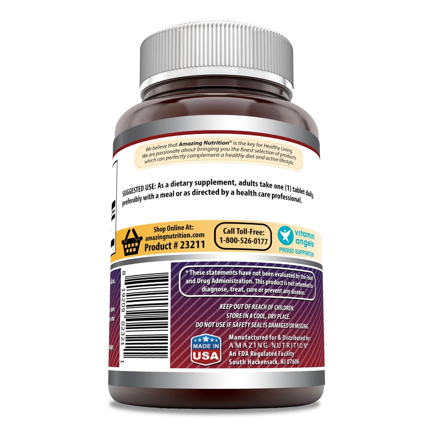 Amazing Formulas Inositol 1000 mg – 250 Tablets | Non-GMO, Gluten-Free | Made in USA