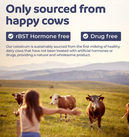 Bovine Colostrum for Women – 1,000mg per Serving, 30% IgG, Made in USA