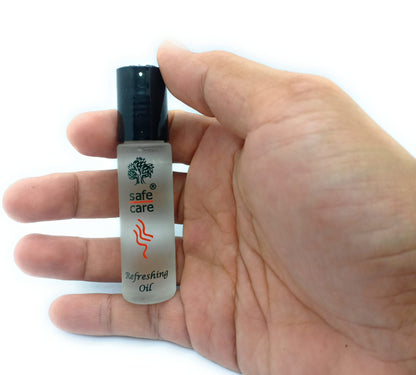 Roll on Refreshing Aromatherapy Oil 10 mL Pack of 12 – Safe Care