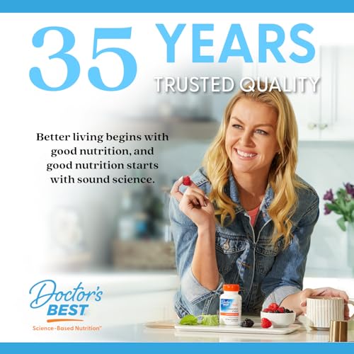 Doctor's Best Betaine HCl Pepsin & Gentian Bitters – Digestive Enzymes, 120 Caps, Non-GMO, Gluten Free | Original Version