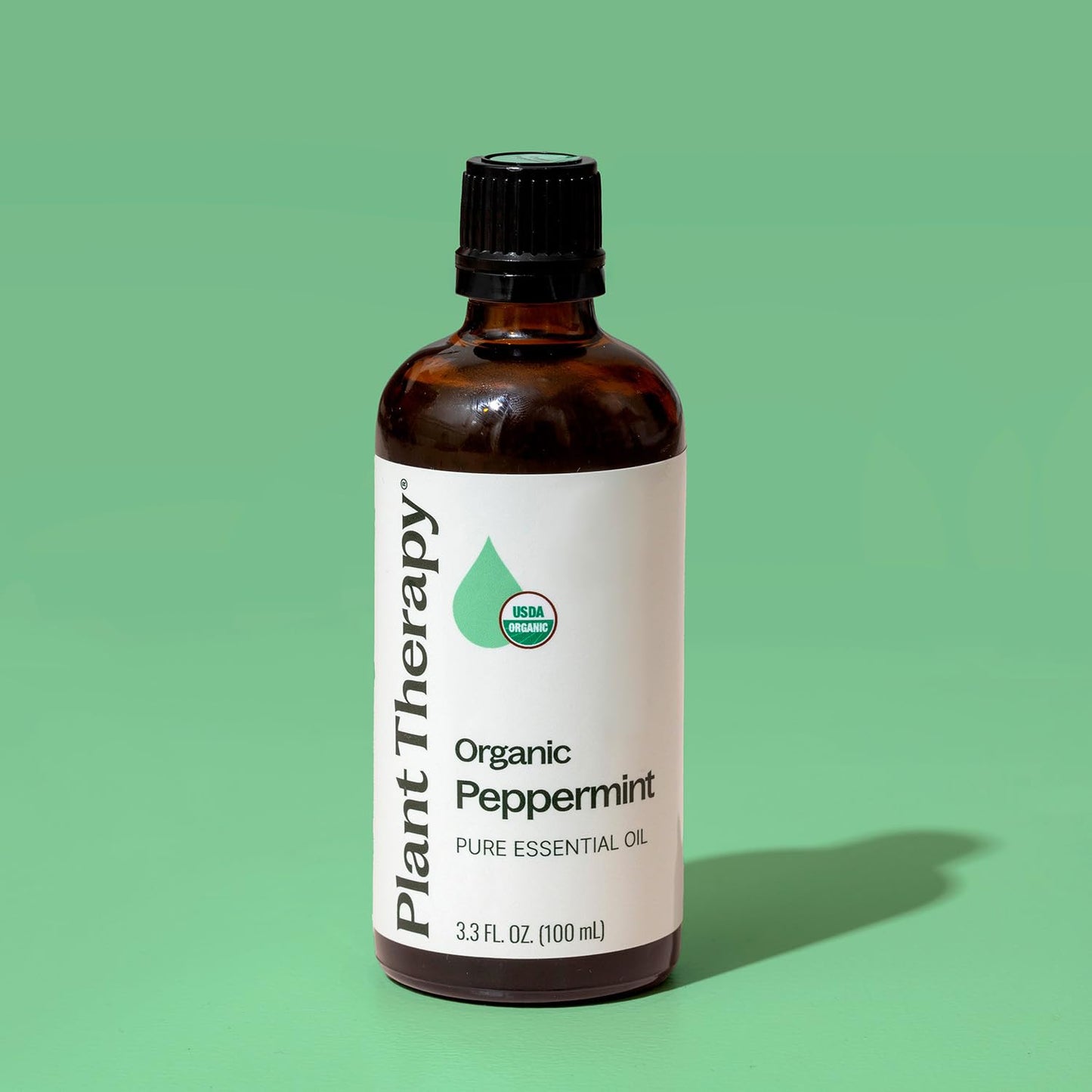 Plant Therapy Organic Peppermint Essential Oil – 100% Pure, USDA Organic, 100 mL