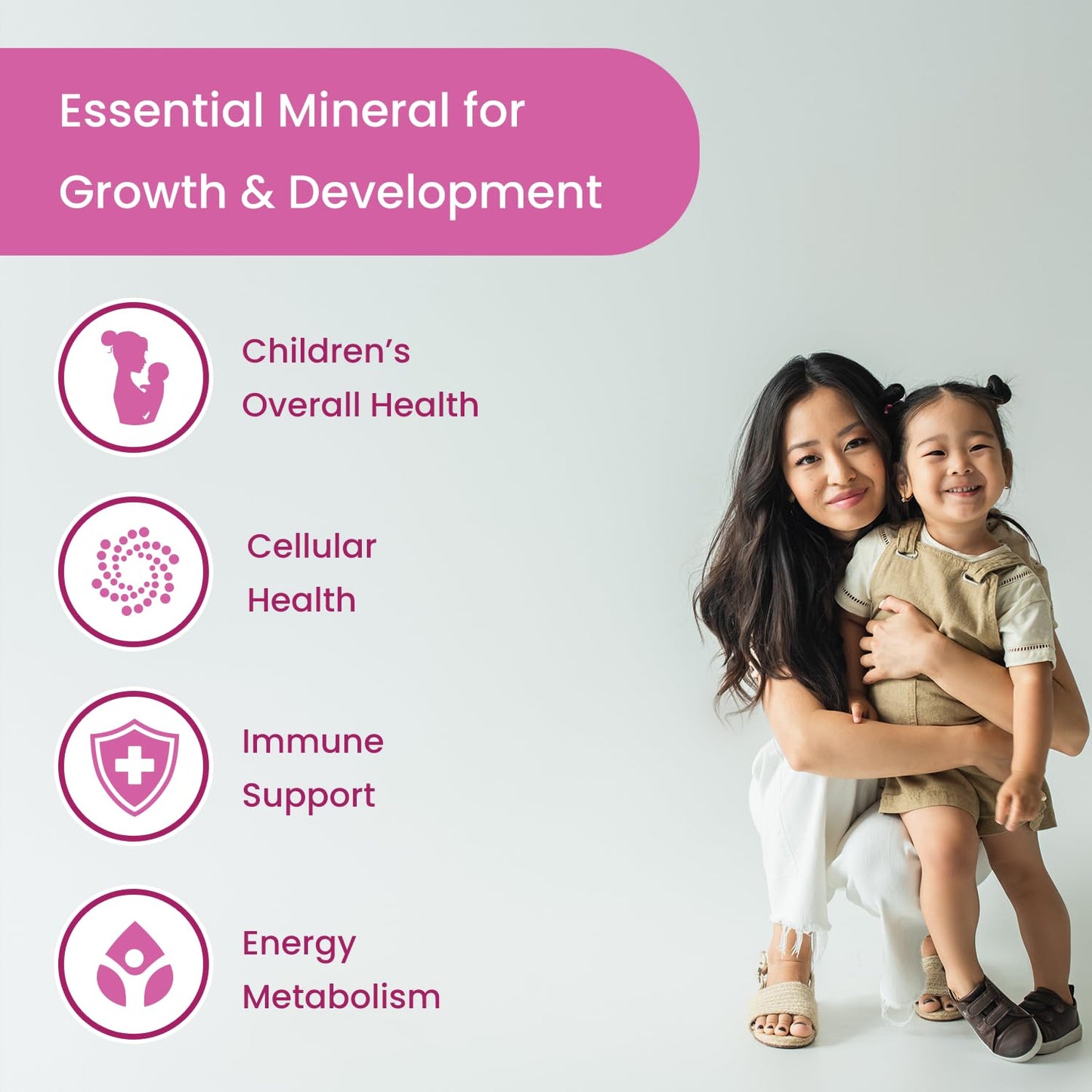 Organic Iron Drops for Kids – Sugar-Free Berry Ferrochel® with Vitamin C