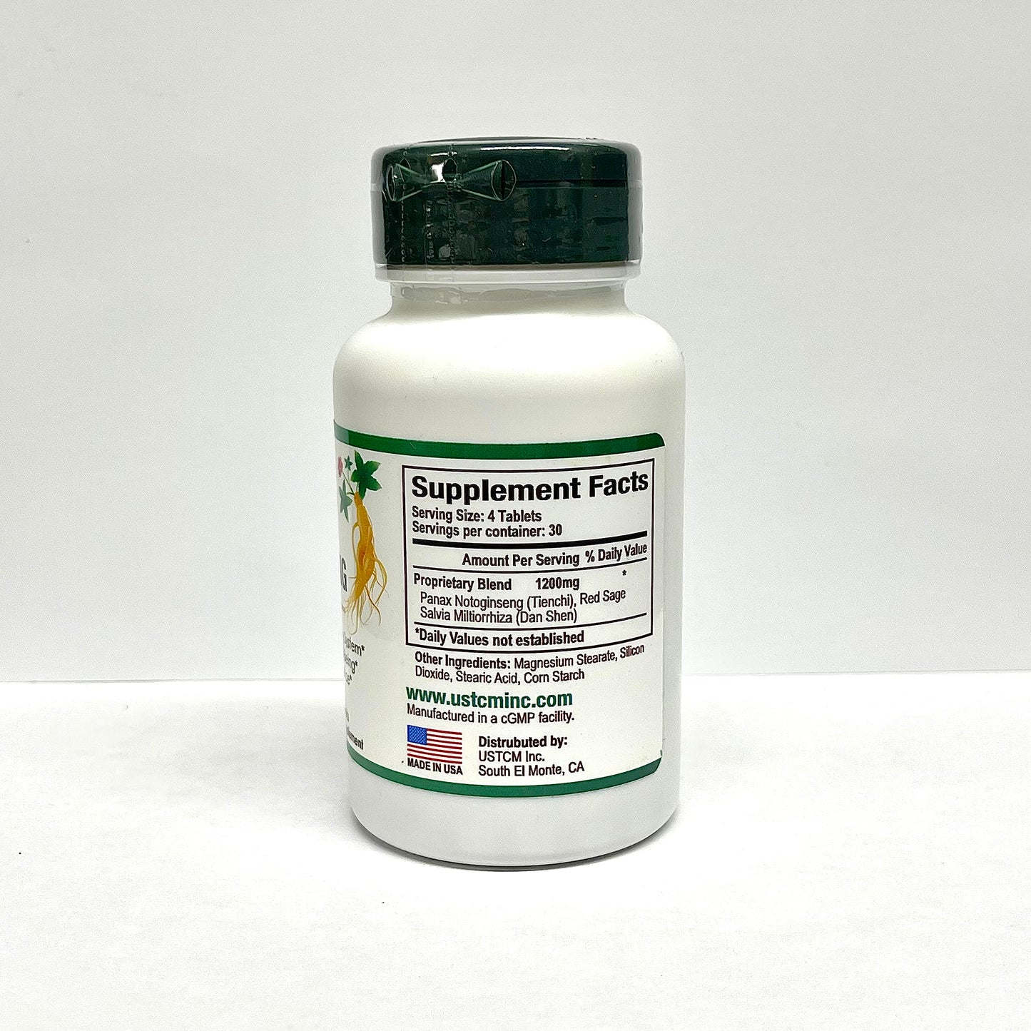 USTCM Panax Notoginseng Tablet - Healthy Circulatory System (120 Tablets)