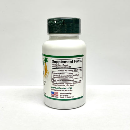 USTCM Panax Notoginseng Tablet - Healthy Circulatory System (120 Tablets)