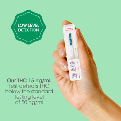 UTest Instant THC Home Drug Test – 15 ng/mL Single Panel Cannabis Detection (2-Pack)
