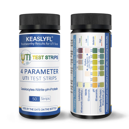 4-in-1 UTI Test Strips for Women & Men – Fast Home UTI Kit