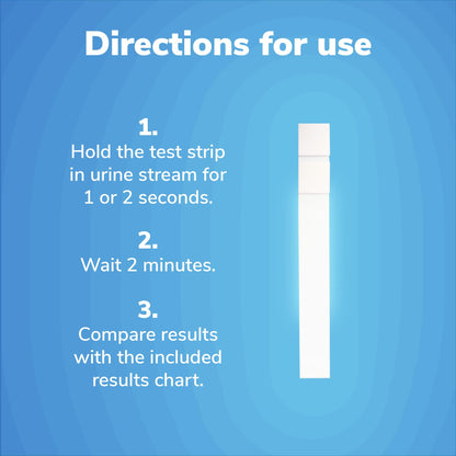 Utiva UTI Test Strips – Home Test Kit for UTI | 2 Minute Results