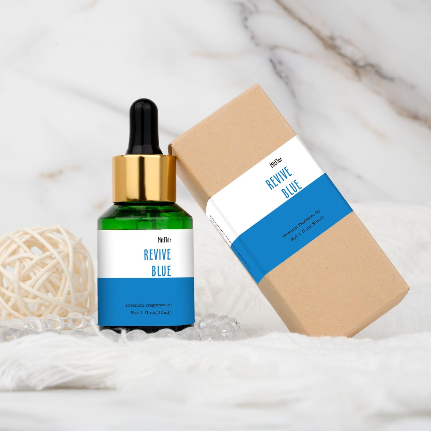 Revive Blue Fragrance Oil 30ml – MitFlor Premium Grade for Soap, Candles & Aromatherapy