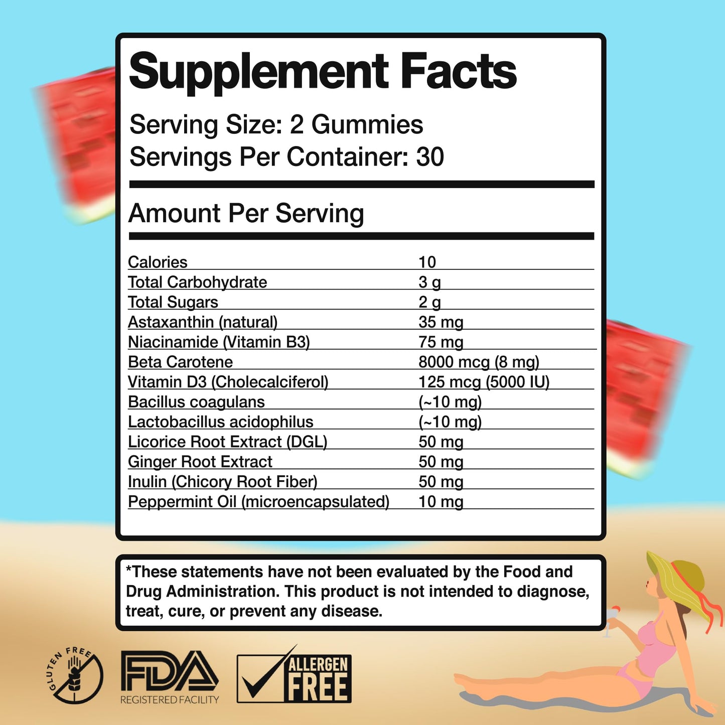 Thryv UVBites Tanning Gummies | Self Tan Supplement & Glow Up Skin