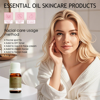 UWPU Oman Frankincense Essential Oil Blend — Premium 10ml for Diffusers, Skin & Hair