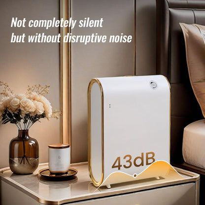 UXIKAPEEN Scent Air Machine – Waterless Diffuser for 1500 Sq Ft, Bluetooth App, White