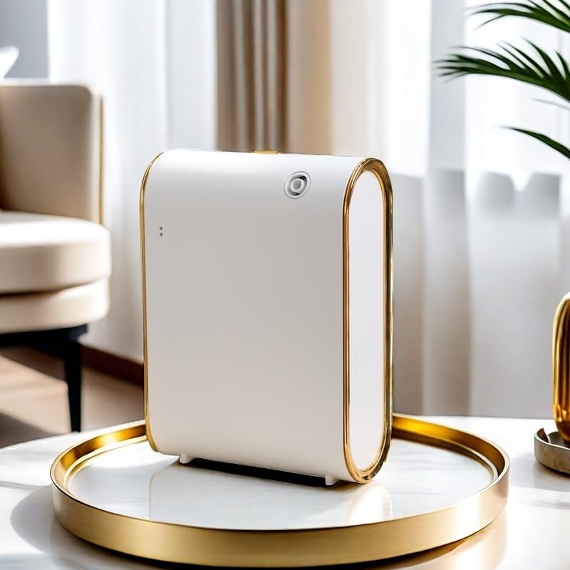 UXIKAPEEN Scent Air Machine – Waterless Diffuser for 1500 Sq Ft, Bluetooth App, White