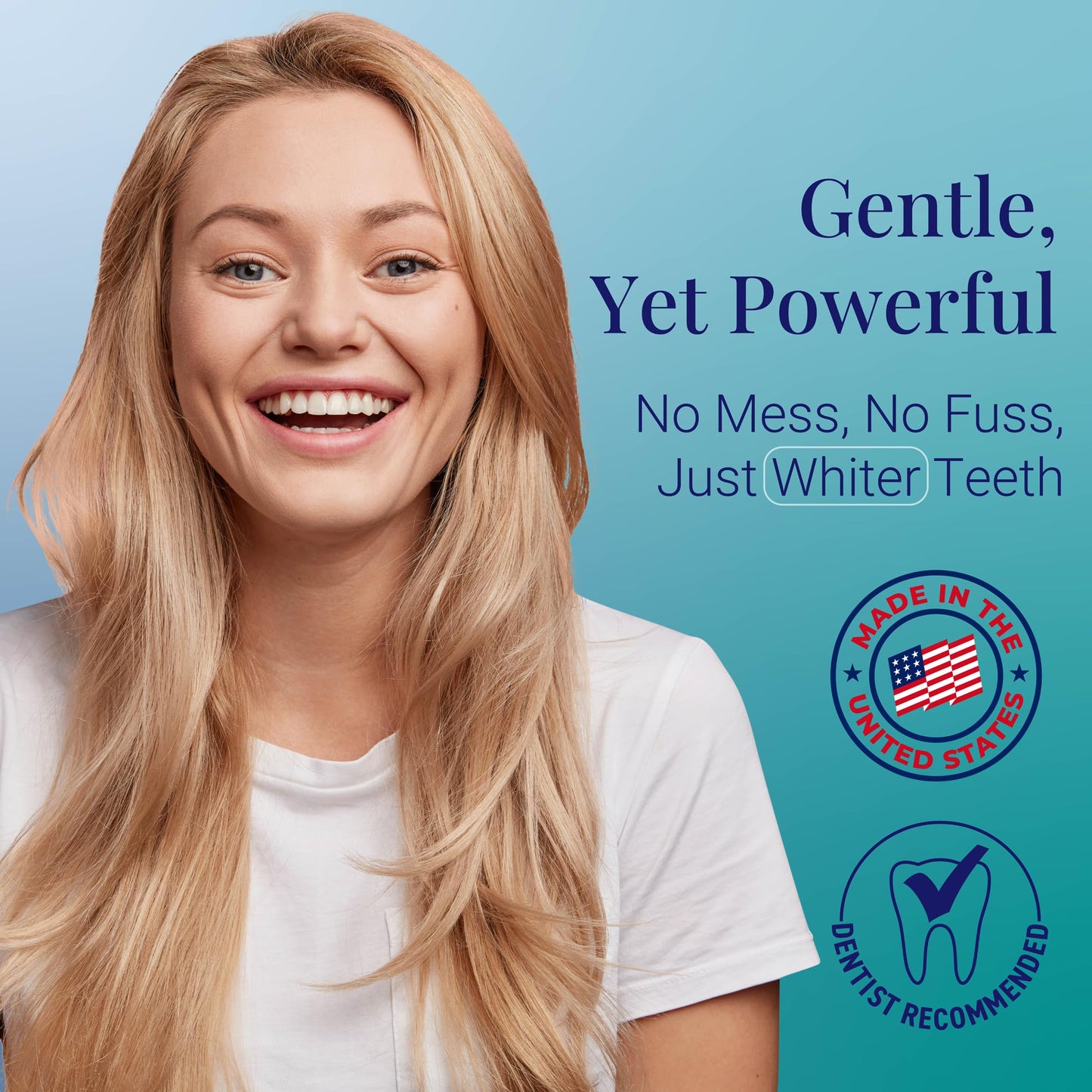 VAAS Prefilled Teeth Whitening Trays 11.2% Hydrogen Peroxide Mint – 14 Pack (7 Treatments) | Kosher by Everest