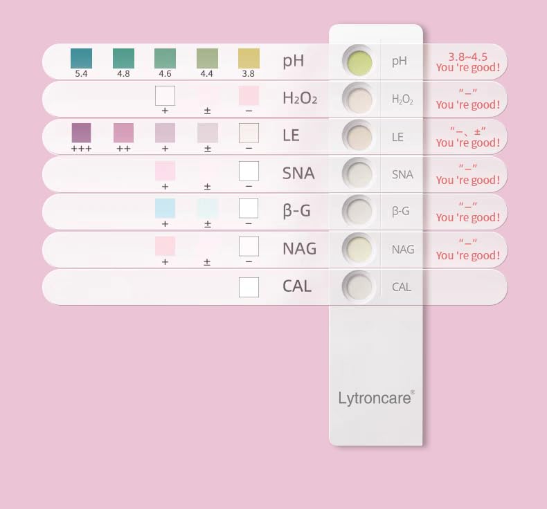 6-in-1 At-Home Vaginal Health Test Kit – pH, BV, Yeast, Trich, AV