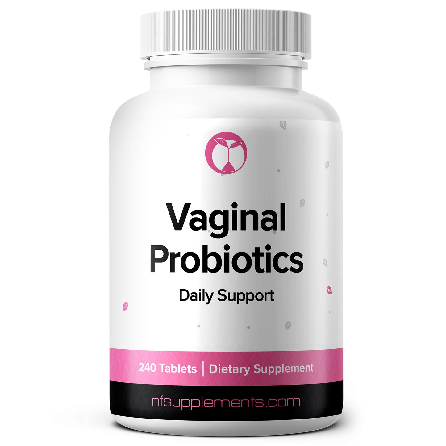 Natural Foundation Vaginal Probiotics – 240 Tablets, 3 Billion CFU | PH Balance & Intimate Flora
