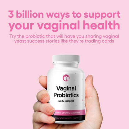Natural Foundation Vaginal Probiotics – 240 Tablets, 3 Billion CFU | PH Balance & Intimate Flora