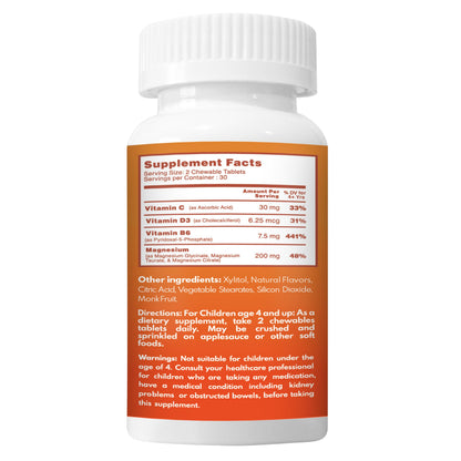 VAL Magnesium for Kids – High-Absorption Mg Glycinate, Citrate & Taurate