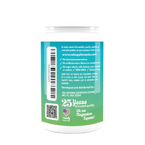 VAL Magnesium Citrate + B6 + Potassium, 90 Tablets (Pack of 2)