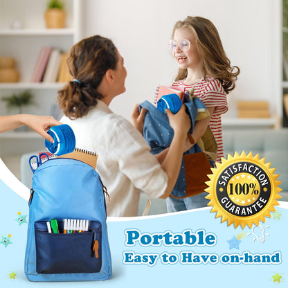 Valchoose 60 Pack Kids Barf Bags (800ml) – Leak-Proof Emesis Bags for Travel, Motion Sickness – Blue