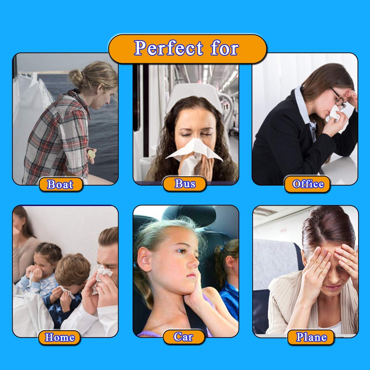 Valchoose 30 Pack Emesis Bags – Hospital-Grade Barf Bags, 1000ml, Travel, Pregnancy & Motion Sickness