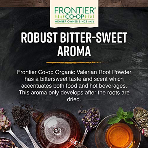 Frontier Co-op Organic Valerian Root Powder | 1lb Bulk Bag | Kosher