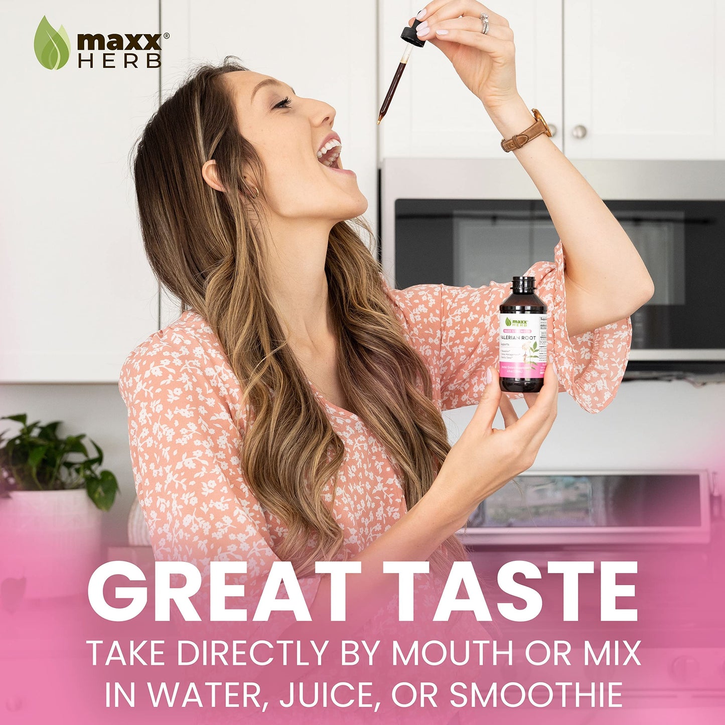 Maxx Herb Valerian Root Extract – Max Strength Liquid for Relaxation & Restful Sleep | Alcohol-Free 4 Oz