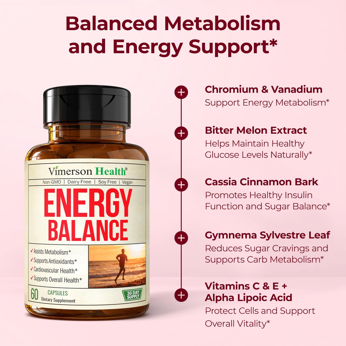 Vanadium with Chromium – Energy & Metabolism Support (60 Caps)