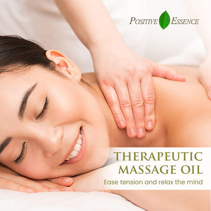 Vanilla Massage Oil for Massage, Body Massage Lotion | Jojoba, Sweet Almond Oil, Vitamin E