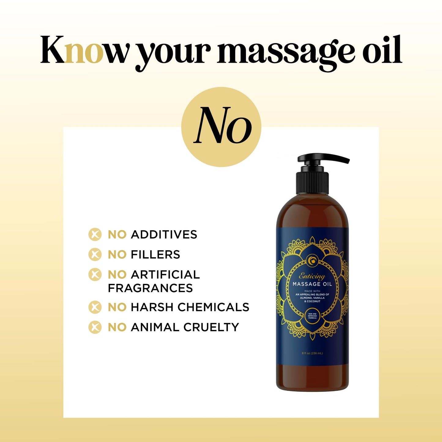 Luxurious Vanilla Massage Oil for Couples – Easy Glide, Non-Greasy, Vegan & Gluten Free