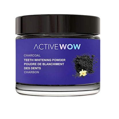 Active Wow Coconut Powder Toothpaste – Whitening, Fluoride-Free, Vanilla Flavor