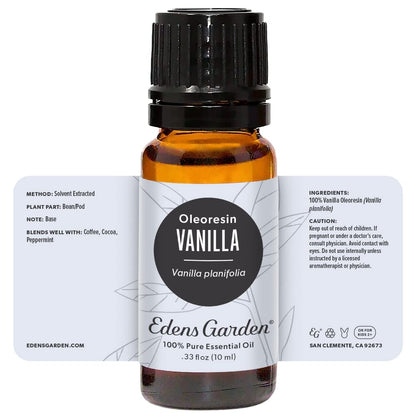 Edens Garden Vanilla Oleoresin Essential Oil – 10 ml, 100% Pure Premium Grade