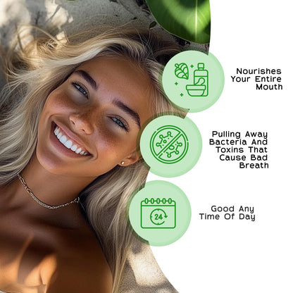 Vanman's Oil Pulling Oil for Teeth and Gums — Organic Coconut & Peppermint