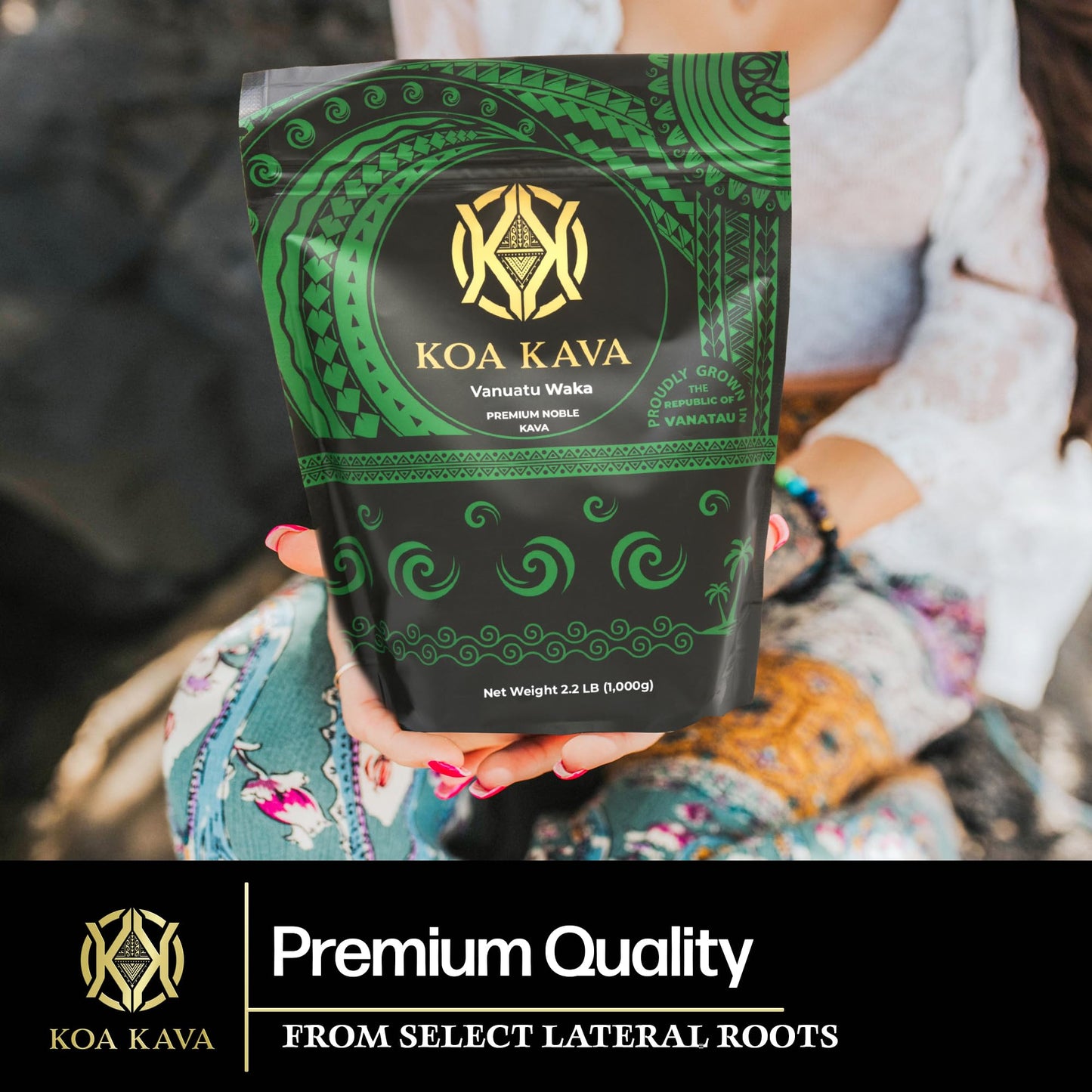 Koa Kava Vanuatu Kava Powder – Noble Waka Kava from Lateral Roots (1 lb)