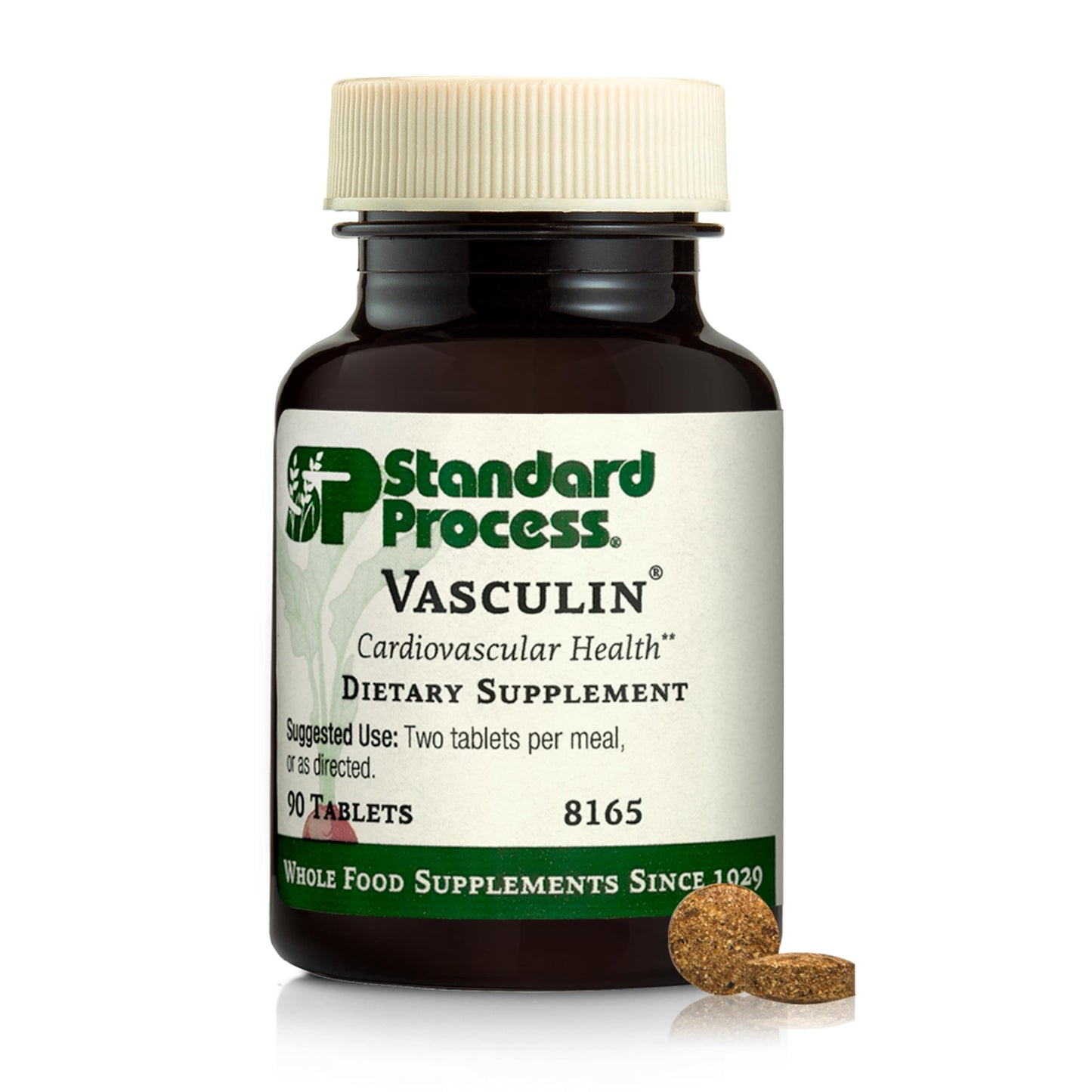 Standard Process Vasculin – Cardiovascular & Heart Health Support (90 Tablets)