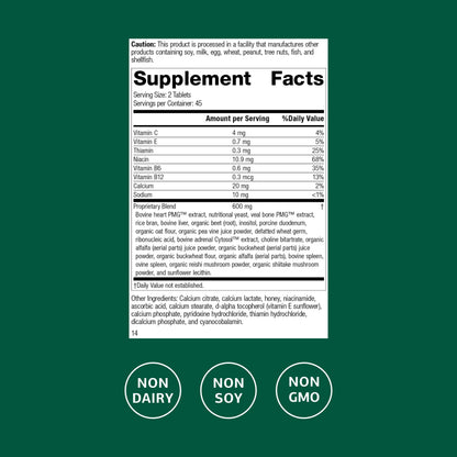Standard Process Vasculin – Cardiovascular & Heart Health Support (90 Tablets)
